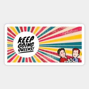 Keep Going Queens (solid) Sticker